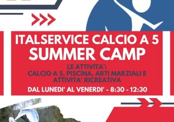Ti aspettiamo per un’estate a tinte biancorosse: riecco l’Italservice Calcio a 5 Summer Camp. TUTTE LE INFO
