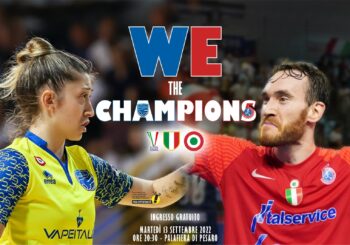 Martedì-show al PalaFiera: ecco “We the Champions” con la “sfida” fra Italservice  e Città di Falconara